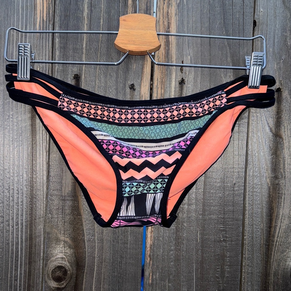 Seafolly Future Tribe Hipster Bikini Bottoms Size 12 - Picture 4 of 8